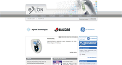 Desktop Screenshot of exonbiotec.com.br